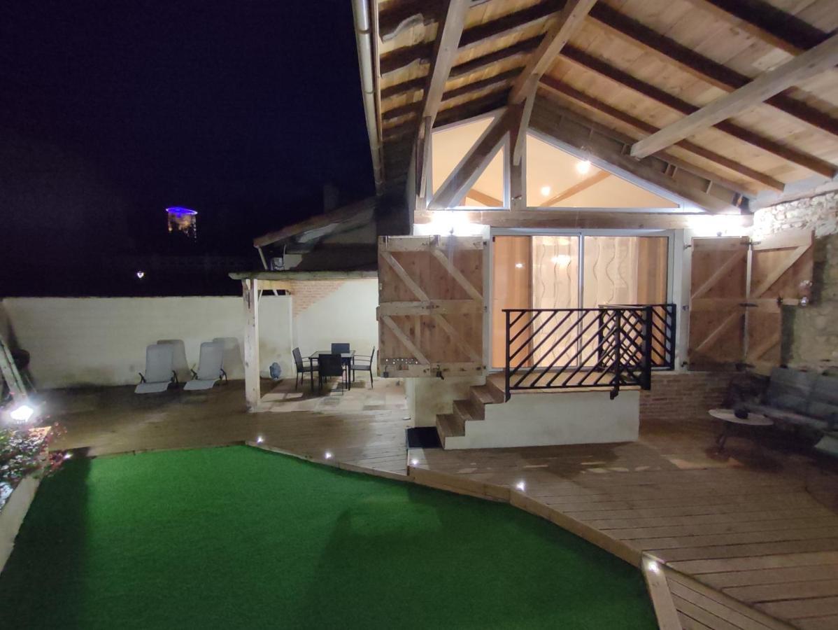 Gite Le Jardin Secret Et Gite Au Temps Suspendu Montpezat  Dış mekan fotoğraf